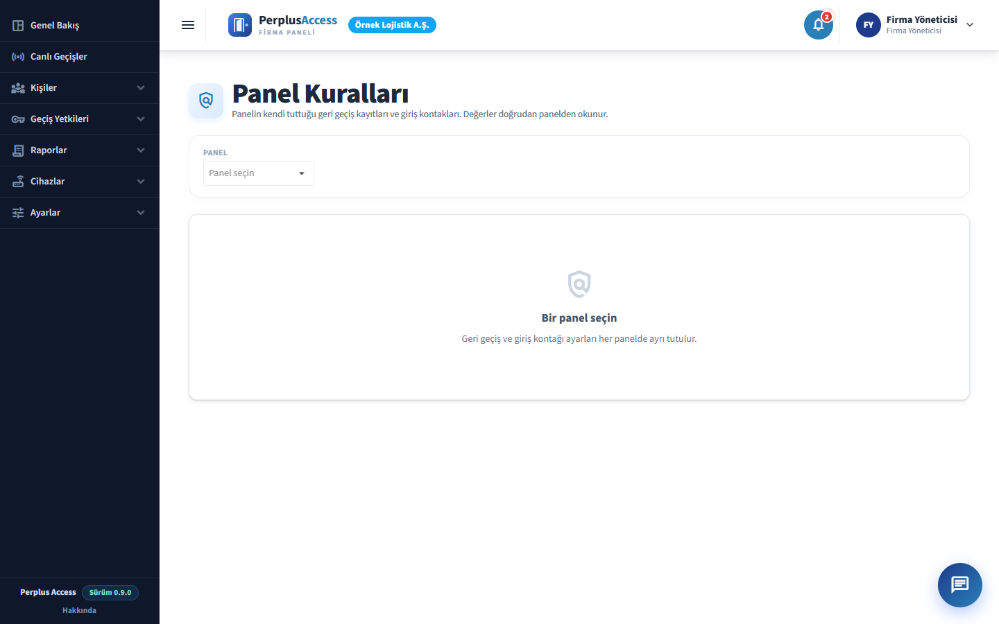 Panel Kuralları